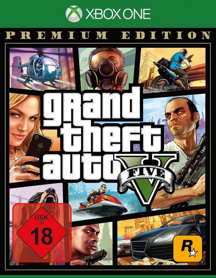 GTA V - Grand Theft Auto V Premium Edition Xbox One Diverse - Shop