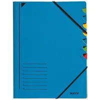Leitz Ordnungsmappe 3907 7 Fächer blau