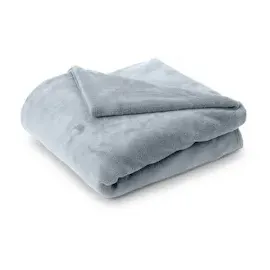 Lumaland Kuscheldecke | 150x200 cm - Sofadecke & Tagesdecke - [Hellblau]