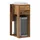 vidaXL Computerschrank mit Schublade Altholz-Optik 30x44x74 cm