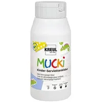 Kreul 24392 - MUCKI Kinder-Serviettenkleber 750 ml - Auswaschbarer