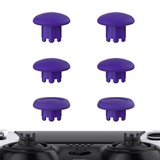 eXtremeRate 6 in 1 Austauschbar Thumbsticks für ps5 Edge Controller, Ergonomische Analogsticks Joysticks Kappen Aufsätze für ps5 Edge Controller–Lila (Controller&Joysticks-Basis Nicht enthalten)