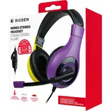Bigben Interactive Stereo-Gaming-Headset V1 gelb/lila