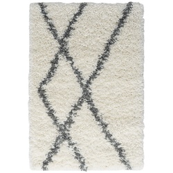 My Flair Teppich » My Shaggy Raute«, BxL: 60 x 90 cm, Polypropylen - beige
