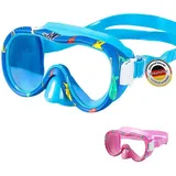 AQUAZON Taucherbrille KIDS, Schnorchelbrille für Kinder 3-7 Jahre