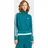 adidas Firebird Classic Trainingsjacke Legacy Teal/White S