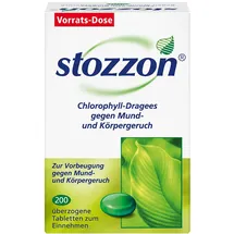 Queisser Pharma Stozzon Chlorophyll überzogene Tabletten 200 St.