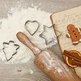 Relaxdays Ausstechformen 36er Set, ganzjährig, Keksausstecher, Verschiedene Formen, Plätzchenformen, Edelstahl, Silber