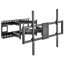 Maclean Brackets Maclean MC-482 TV Wandhalterung für 60-120" Flach & Curved Fernseher bis zu 120kg Max. VESA 900x600 Schwenkbar, Neigbar und Drehbar, Universal TV Halterung