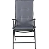 VCM Gartenkissen 46 x 116 cm grau 1 St.