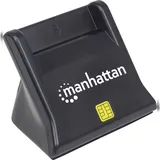 Manhattan USB Smart/SIM Card Reader mit Standfuß