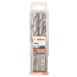 Metallbohrer HSS-G, DIN 338, 12,7 x 101 x 151 mm, 5er-Pack