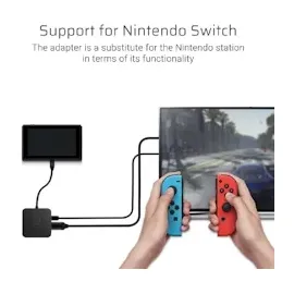 Green Cell Adapter Dockstation GC USB-C HUB 6 im 1 3X USB 3.0, HDMI 4K, Ethernet, USB-C mit Power Delivery 87W für MacBook Pro 13/15, Dell XPS 13/15 kompatibel mit Samsung DeX