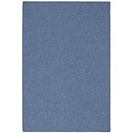 Snapstyle Feinschlingen Velour Teppich, Strong Dunkelblau, 100x400cm