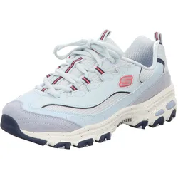 Skechers Damen Schnürschuh D'lites Bold Views in blau