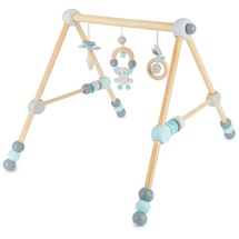 Bieco Spieltrapez Baby-Gym aus Holz Höhenverstellbar - Elefant