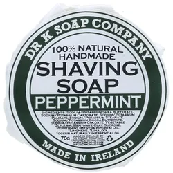 Dr K Soap Company Shaving Soap Peppermint 70 g