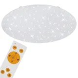 Briloner LED Deckenlampe 80 cm 80 Watt Kunststoff