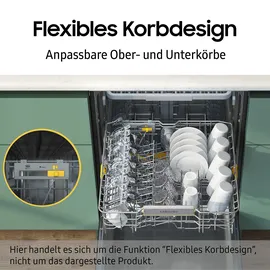 Samsung DW60CG550B00EU DW8700B Einbau-Geschirrspüler (vollintegrierbar, 598 mm breit)