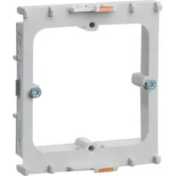 Hager GLT1511 Geräteeinbaudose 1-fach Daten f. BR Frontrastend f. tehalit Rahmenblende modular.Gerätemontagering zur frontrastenden Befestigung