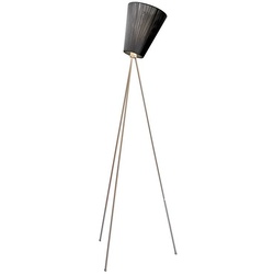 Northern - Oslo Wood Stehleuchte Edelstahl/Schwarz - cm - 60 cm - 165 cm