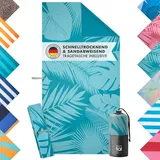 Blumtal Handtuch 90 x 180 cm blau