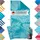 Blumtal Handtuch 90 x 180 cm blau