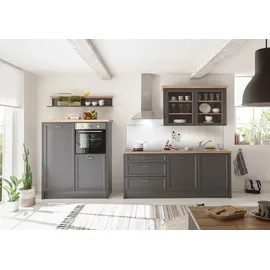 kochstation JASMIN 344 cm,breit, wahlweise mit oder ohne E-Geräte