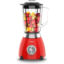 Sogo Standmixer rot
