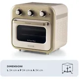 Ariete Vintage Air Fryer Mini-Ofen beige