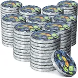 Kadax Ø Schraubdeckel Fi66 mm Ersatzdeckel Set Aus Metall, Einmachdeckel Passend für 200ml Und 315ml
