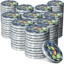 Kadax Ø Schraubdeckel Fi66 mm Ersatzdeckel Set Aus Metall, Einmachdeckel Passend für 200ml Und 315ml