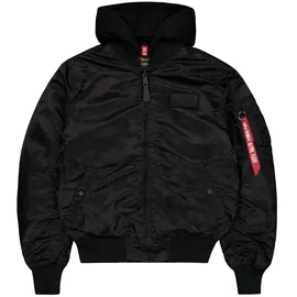 Alpha Industries Ma-1 Zh Back Print Jacke Black / Reflective S
