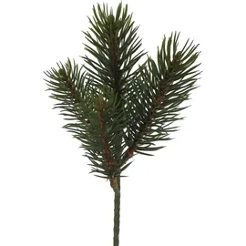 Creativ green Winterliche Kunstpflanze CREATIV GREEN "Weihnachtsdeko", grün, B:10cm H:24cm T:5cm, Kunststoff, Kunstpflanzen, Zweig benadelt, 24 Stück im Set