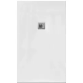 frascio new tecnology Duschwanne 65 x 90 cm Vulcano Line Weiß mit Abfluss