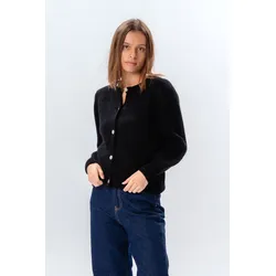 Anna Cardigan - Black - TeeShoppen