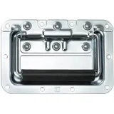 Adam Hall Hardware - Klappgriff mittel gefedert in Einbauschale 8 mm tief