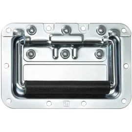 Adam Hall Hardware - Klappgriff mittel gefedert in Einbauschale 8 mm tief