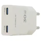 Mobilis Energia Charger 30W Wall USB-C white - Weiß
