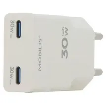Mobilis Energia Charger 30W Wall USB-C white - Weiß