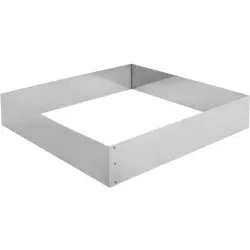 SCHNEIDER Tortenring, quadrat, 260 x 260 mm 155377 , Höhe: 50 mm