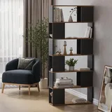 Vicco Raumteiler Eneos 80 x 186 x 24 cm Anthrazit/Goldkraft Eiche
