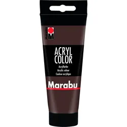 Marabu 120150040 Marabu-AcrylColor 040, 100 ml, mittelbraun