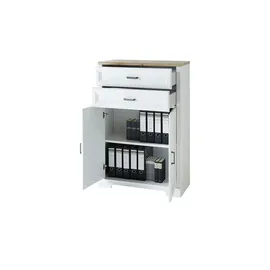 Möbel Boss JASMIN Aktenschrank 86 x 127 x 38 braun