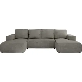 MKS Meble Ecksofa Polyester 5-Sitzer Grau