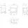 Kratki Zuzia Deco Wasserführender Kamineinsatz Stahl Schwarz/Abdeckplatte Transparent