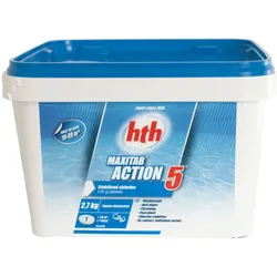 2,7 kg HTH Pool Multitabs Maxi 135g - ACTION 5