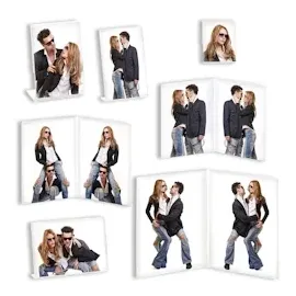 walther design Walther AD1318 Acryl Doppelrahmen 13x18 cm| Preis nach Code NIKOLAUS