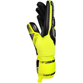 Reusch Attrakt Freegel Silver Safety Yellow/Silver/Black 9