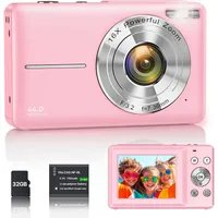 Digitalkamera 1080P 44MP Vlogging Kamera Für Kinder Jugendliche, FHD Kompaktkame